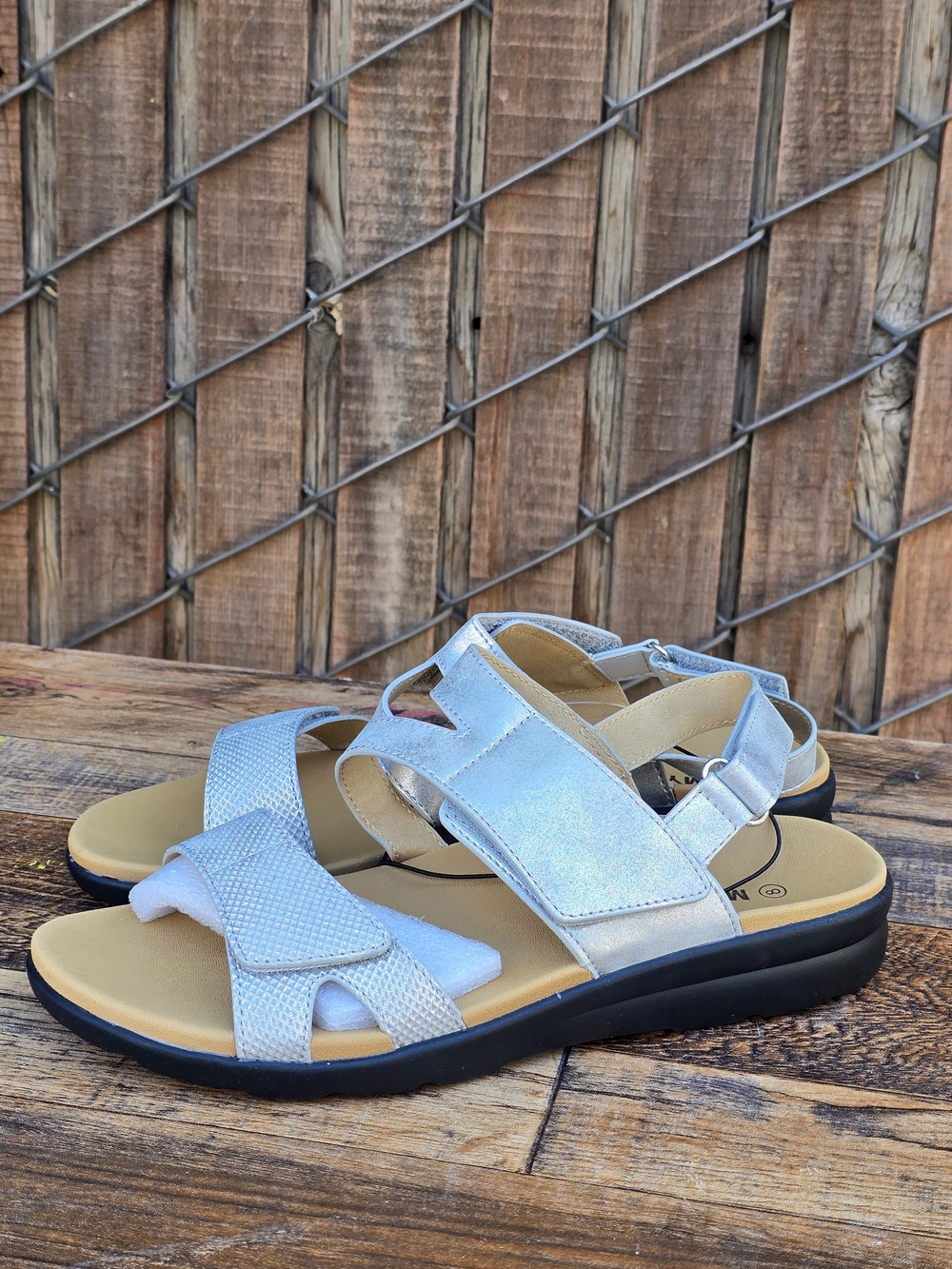 Mysoft Arch Support Straps Sandals Size 8
